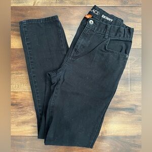 “Place” Black Skinny Boy Jeans